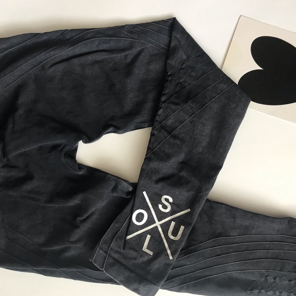 SoulCycle leggings and matching bra